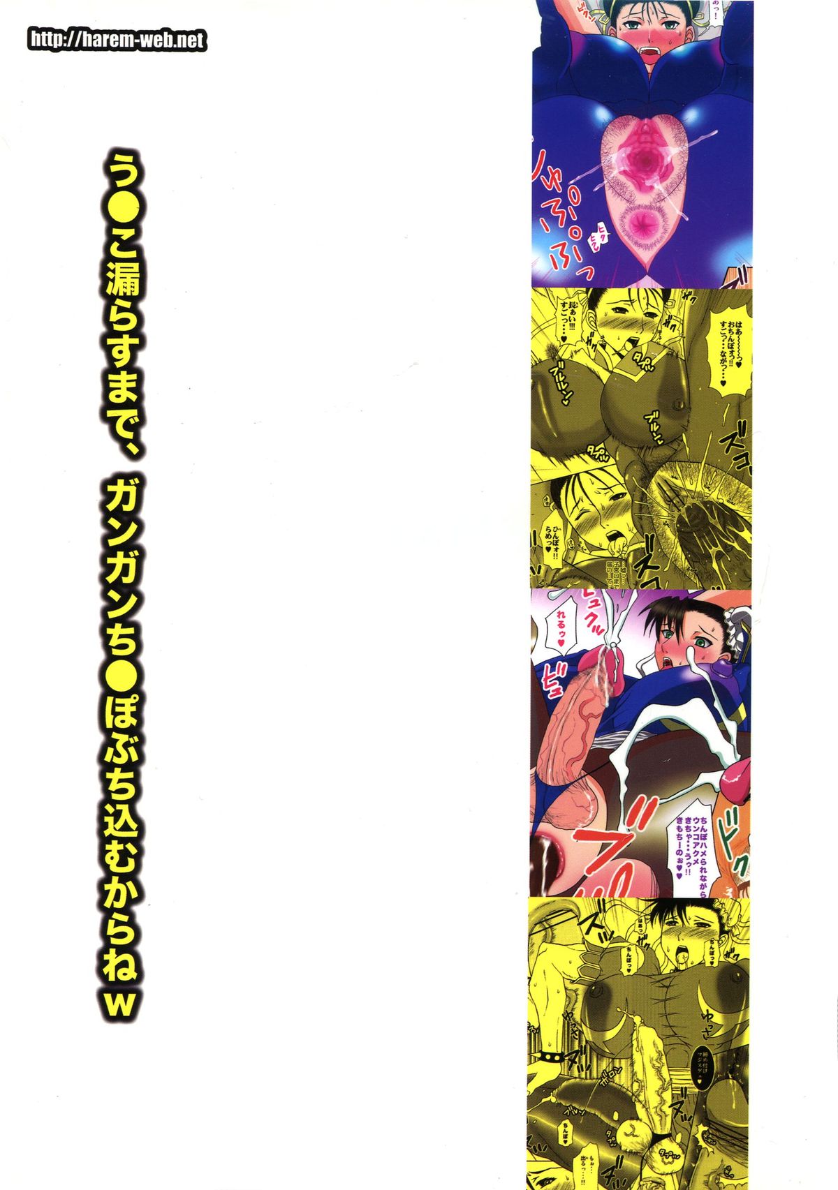 (ふたけっと対ABC～変態祭～) [Harem (水月ハニー)] CHUN×CHUN 2 (ストリートファイター)