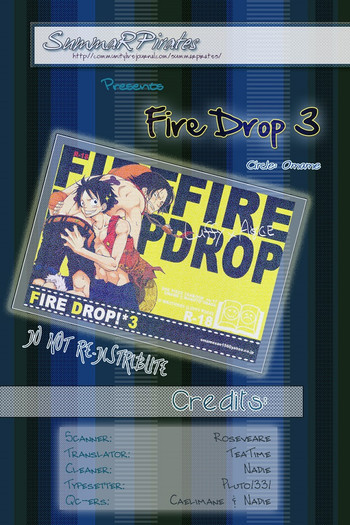 [Omame (Imada Makoto)] FIRE DROP 3 (ワンピース) [英訳]