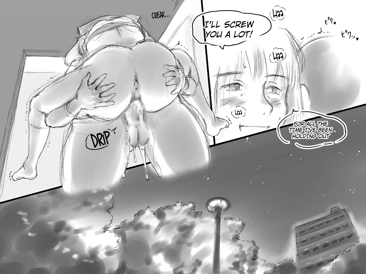 [pink-noise (みずいろ めがね )] 生えてる母★娘 [英訳]