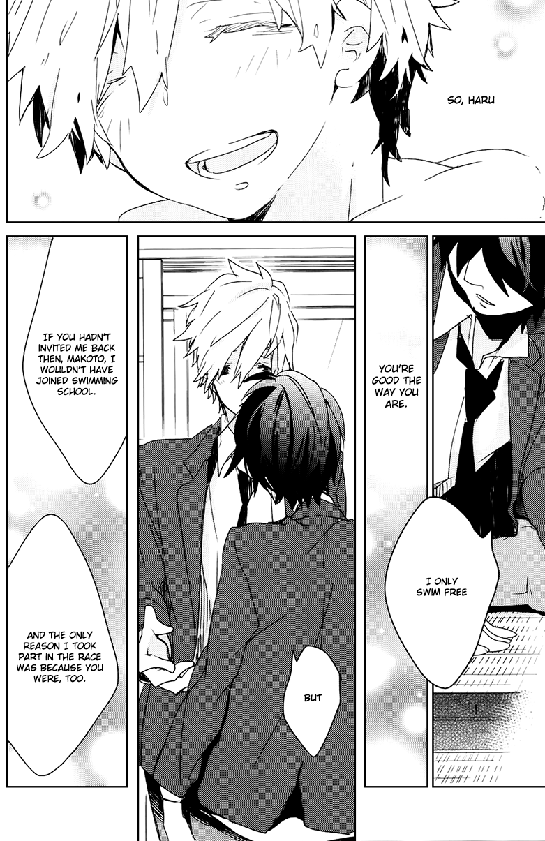 (恋愛自由形!準備運動) [万有 (あおいれびん)] 成長期 (Free!) [英訳]