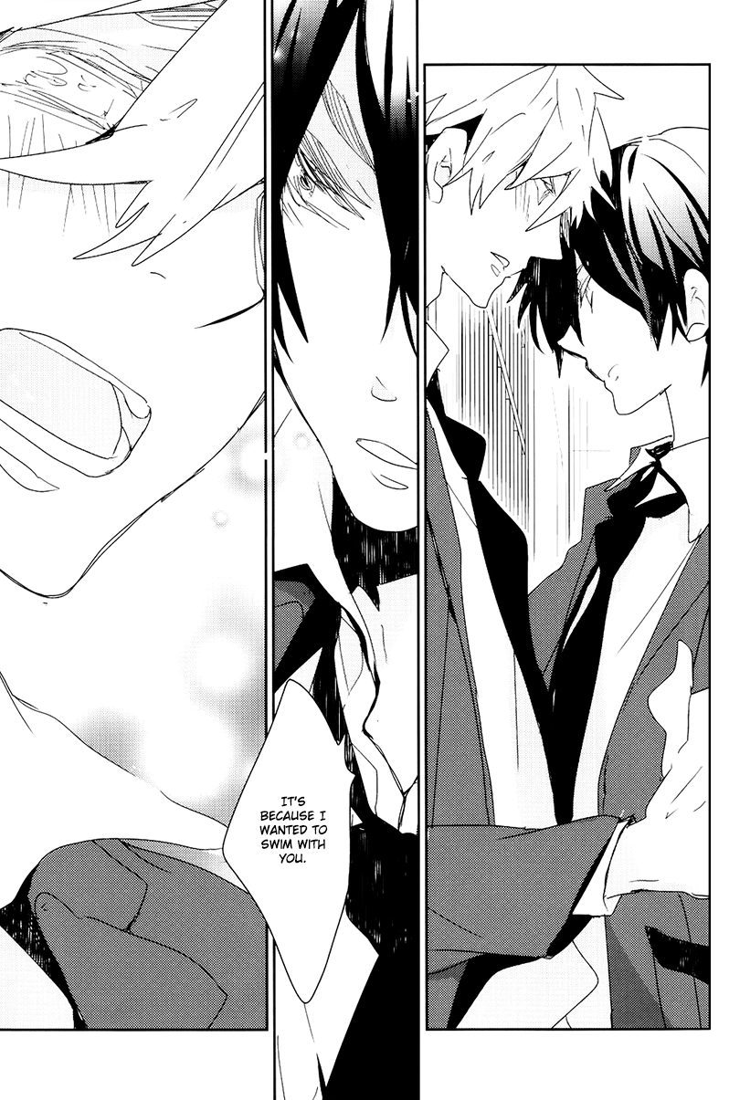 (恋愛自由形!準備運動) [万有 (あおいれびん)] 成長期 (Free!) [英訳]