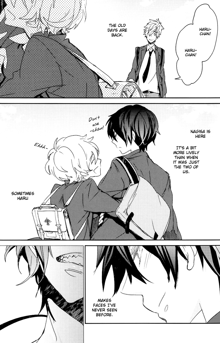 (恋愛自由形!準備運動) [万有 (あおいれびん)] 成長期 (Free!) [英訳]