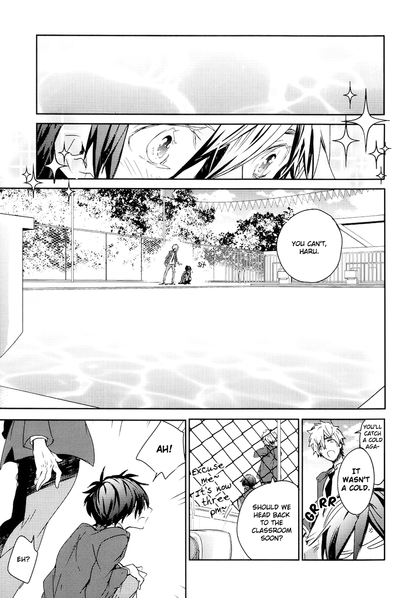 (恋愛自由形!準備運動) [万有 (あおいれびん)] 成長期 (Free!) [英訳]