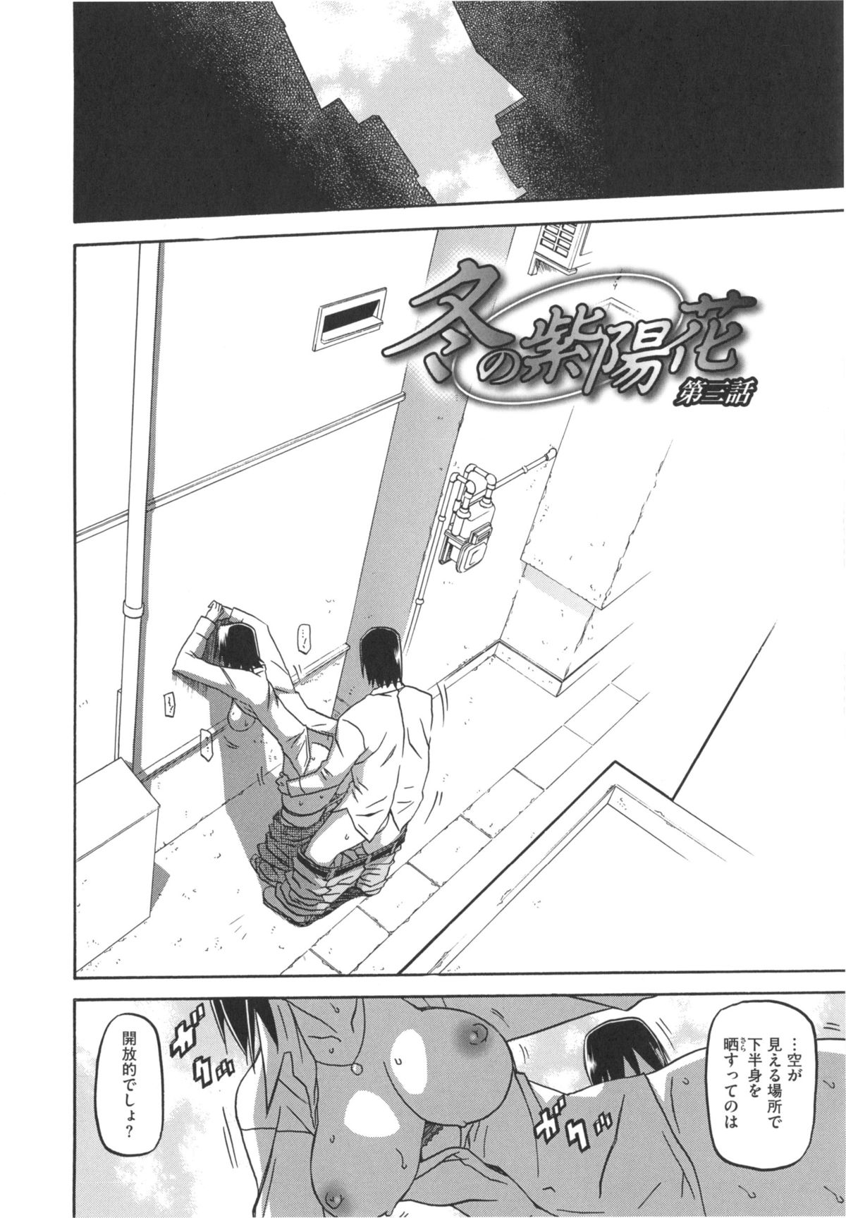 [山文京伝] 冬の紫陽花