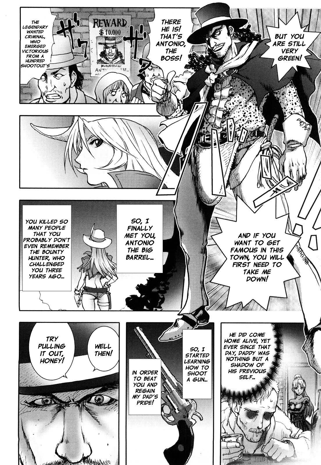 [蒟吉人] BUST SHOT HONEY 第1-2話 [英訳] [無修正]