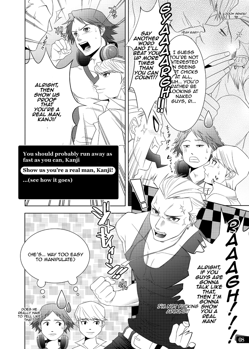 [きのこ亭 (猫月いづみ)] 漢の勲章 (ペルソナ4) [英訳]