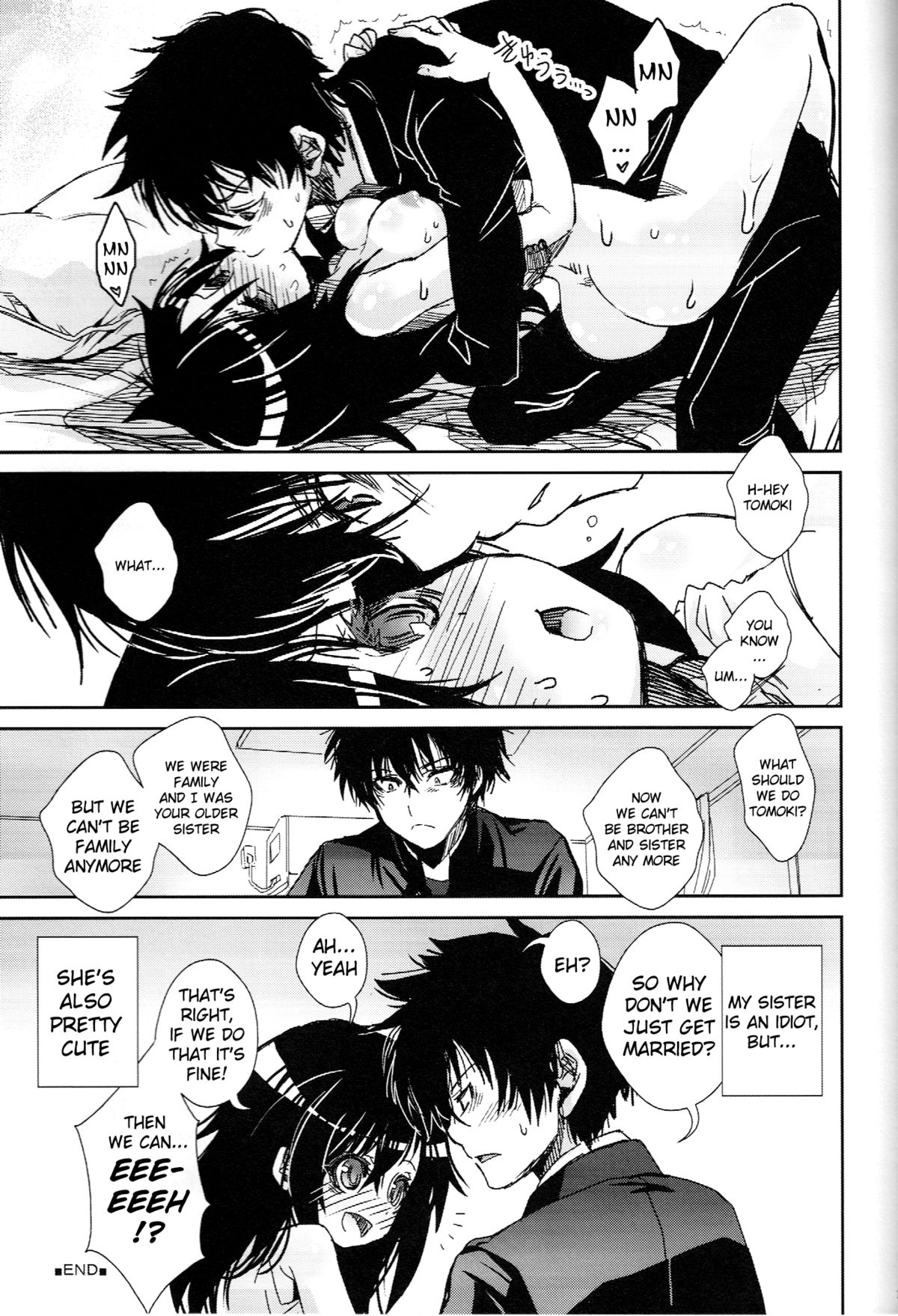 (コミトレ22) [もんてかるろ屋 (瀬菜モナコ)] 姉ちゃんがかわいいから弟が欲情する (私がモテないのはどう考えてもお前らが悪い！) [英訳]