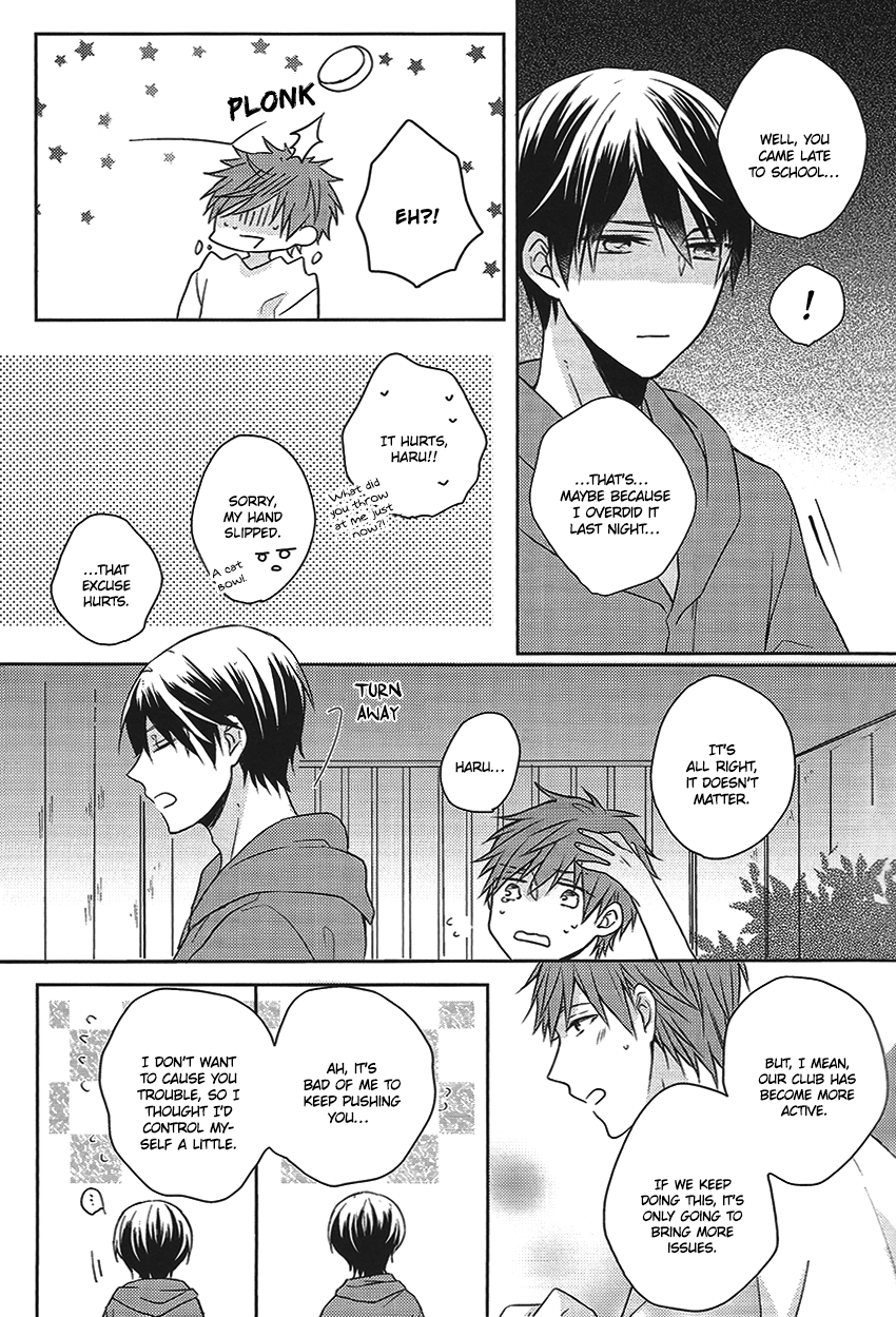 (GOOD COMIC CITY 20) [L-CAT (ナリコ)] 溺れる魚は夢を見る (Free!) [英訳]