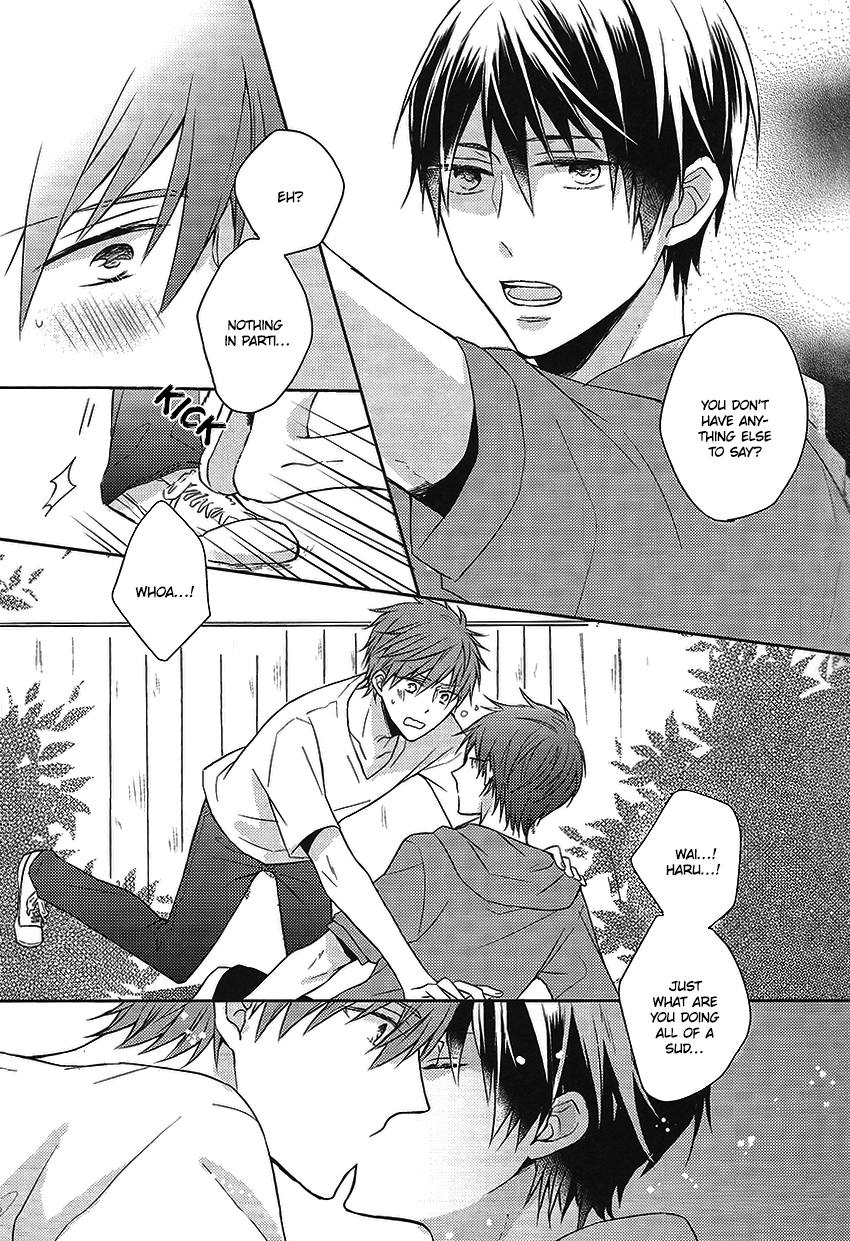 (GOOD COMIC CITY 20) [L-CAT (ナリコ)] 溺れる魚は夢を見る (Free!) [英訳]
