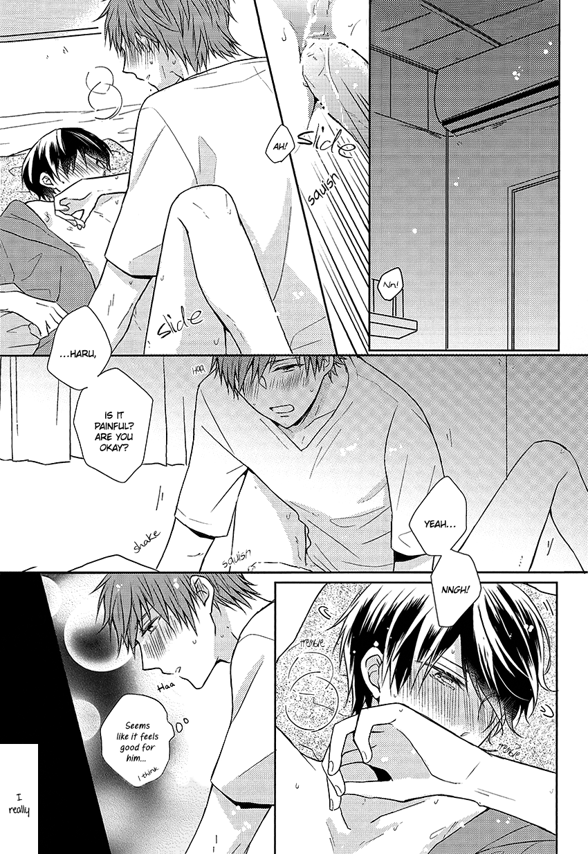 (GOOD COMIC CITY 20) [L-CAT (ナリコ)] 溺れる魚は夢を見る (Free!) [英訳]