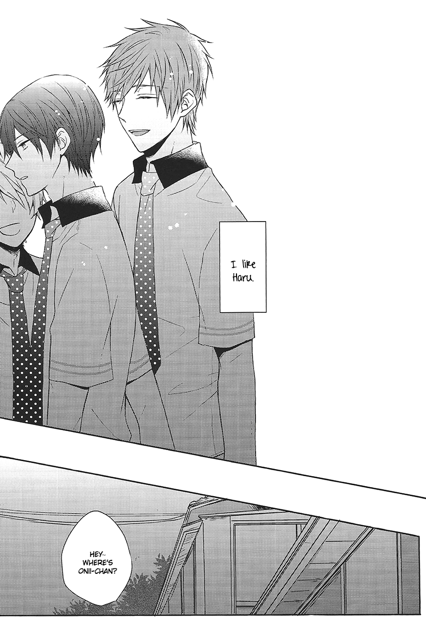 (GOOD COMIC CITY 20) [L-CAT (ナリコ)] 溺れる魚は夢を見る (Free!) [英訳]