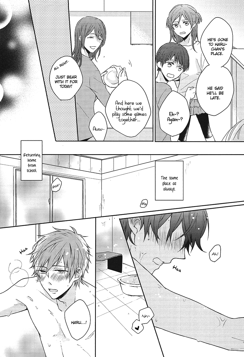(GOOD COMIC CITY 20) [L-CAT (ナリコ)] 溺れる魚は夢を見る (Free!) [英訳]