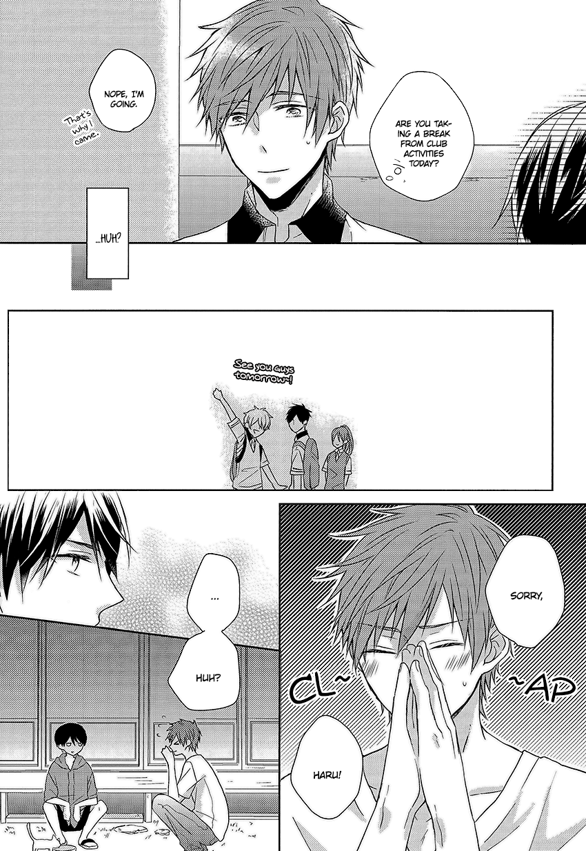 (GOOD COMIC CITY 20) [L-CAT (ナリコ)] 溺れる魚は夢を見る (Free!) [英訳]