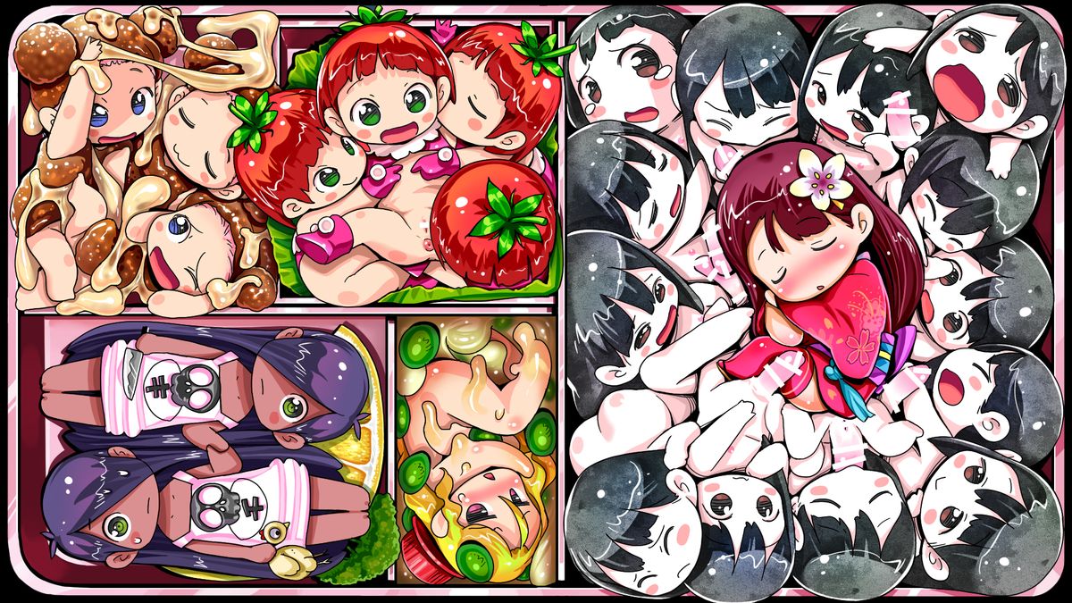 [ちぽかん] 四角兄妹～ちょっとだけ角ばった世界のおはなし～