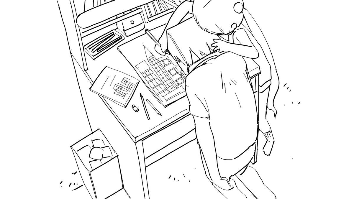 [ちぽかん] 四角兄妹～ちょっとだけ角ばった世界のおはなし～