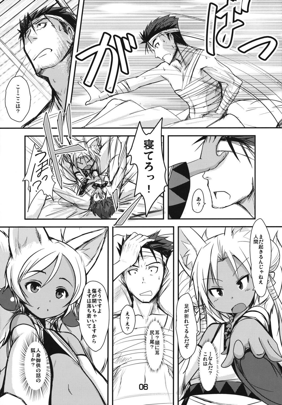 (C84) [端末異常 (BadHanD)] 双狐の帳