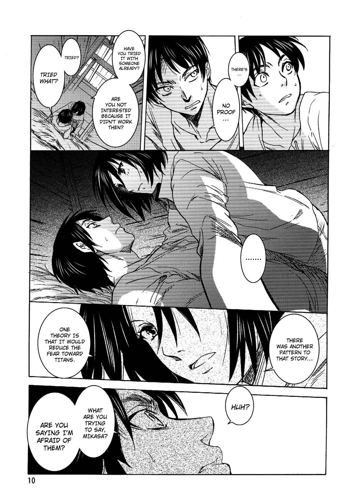 (C84) [床子屋 (HEIZO, 鬼頭えん)] えれみか (進撃の巨人) [英訳]