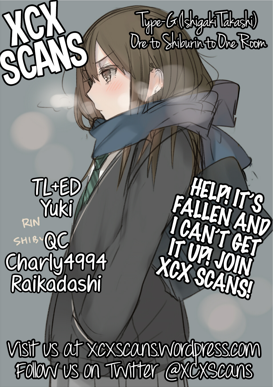 (C84) [Type-G (イシガキタカシ)] 俺としぶりんとワンルーム (アイドルマスター シンデレラガールズ) [英訳]