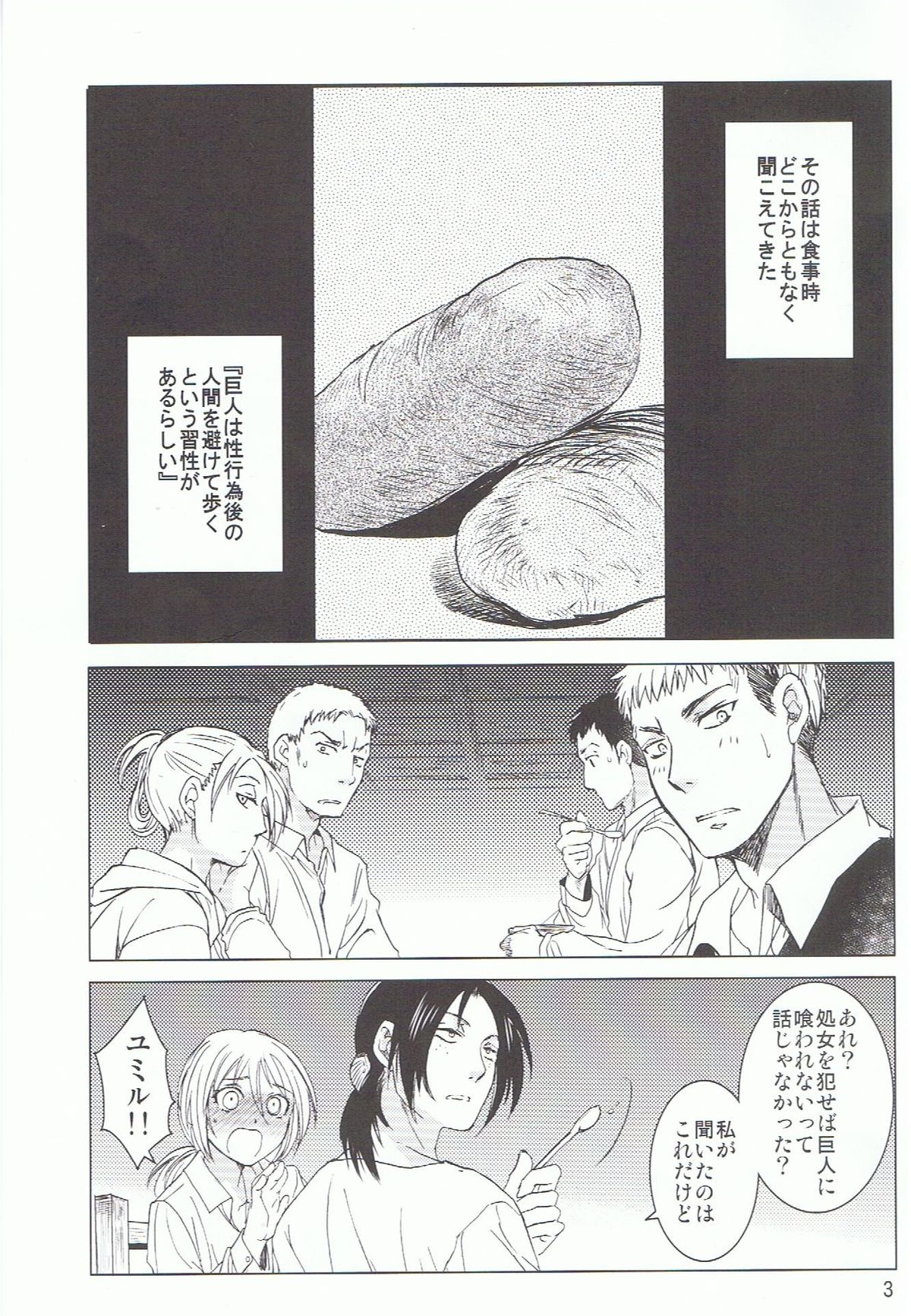 (C84) [床子屋 (HEIZO & 鬼頭えん)] えれみか (進撃の巨人)