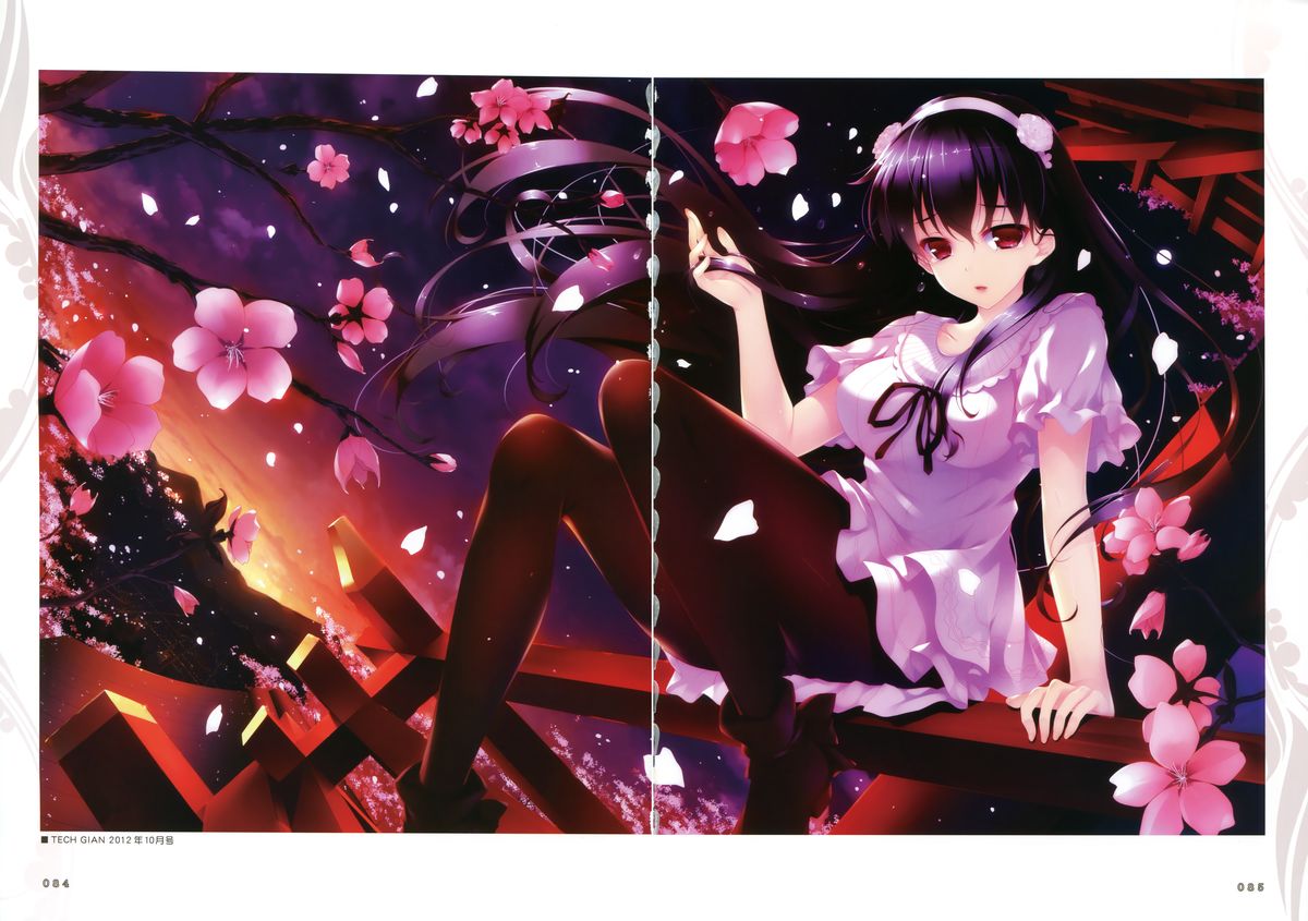 【ラス】少女新木少女天国ビジュアルファンブック（イラスト部）