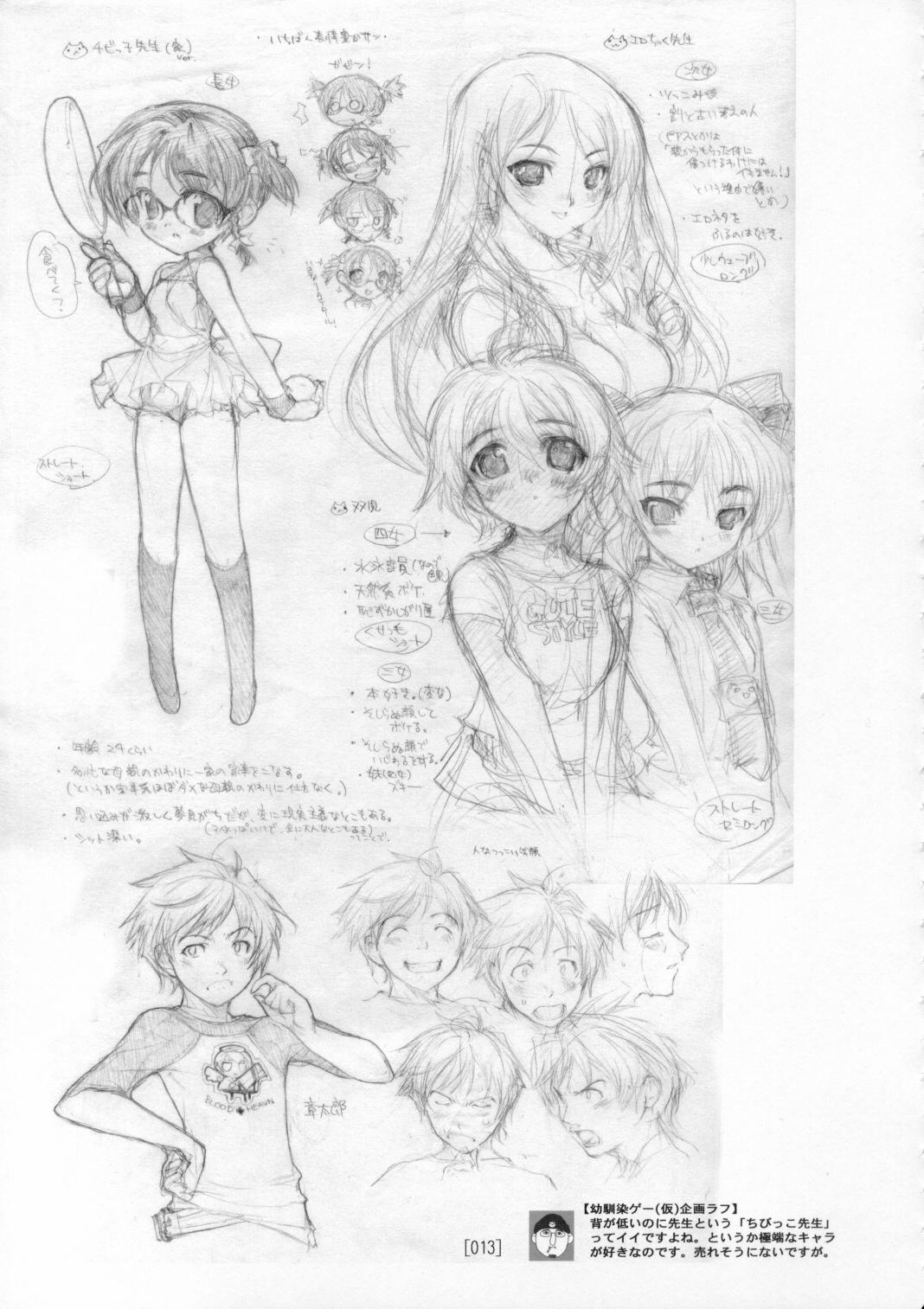 (C72) [こたまるーむ (娘太丸)] 娘太丸ラフ画集 CROQUIS (オリジナル)