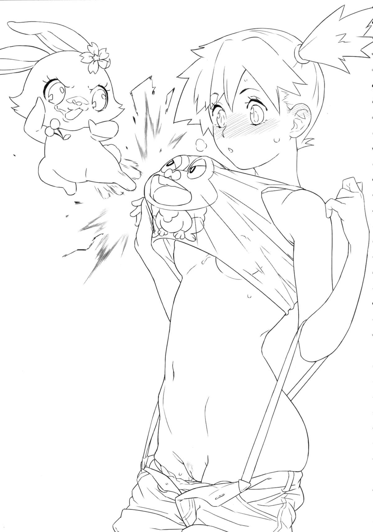 (C84) [zero戦 (xxzero)] 3DのXとYでハッピネス?! (ポケットモンスター)