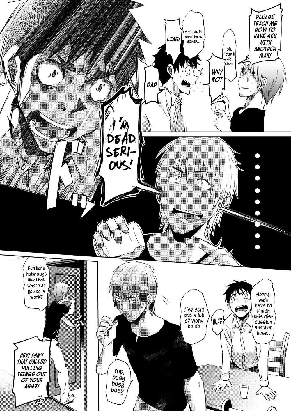 [PACOst. (よろず)] 若パパ受け! [英訳] [DL版]