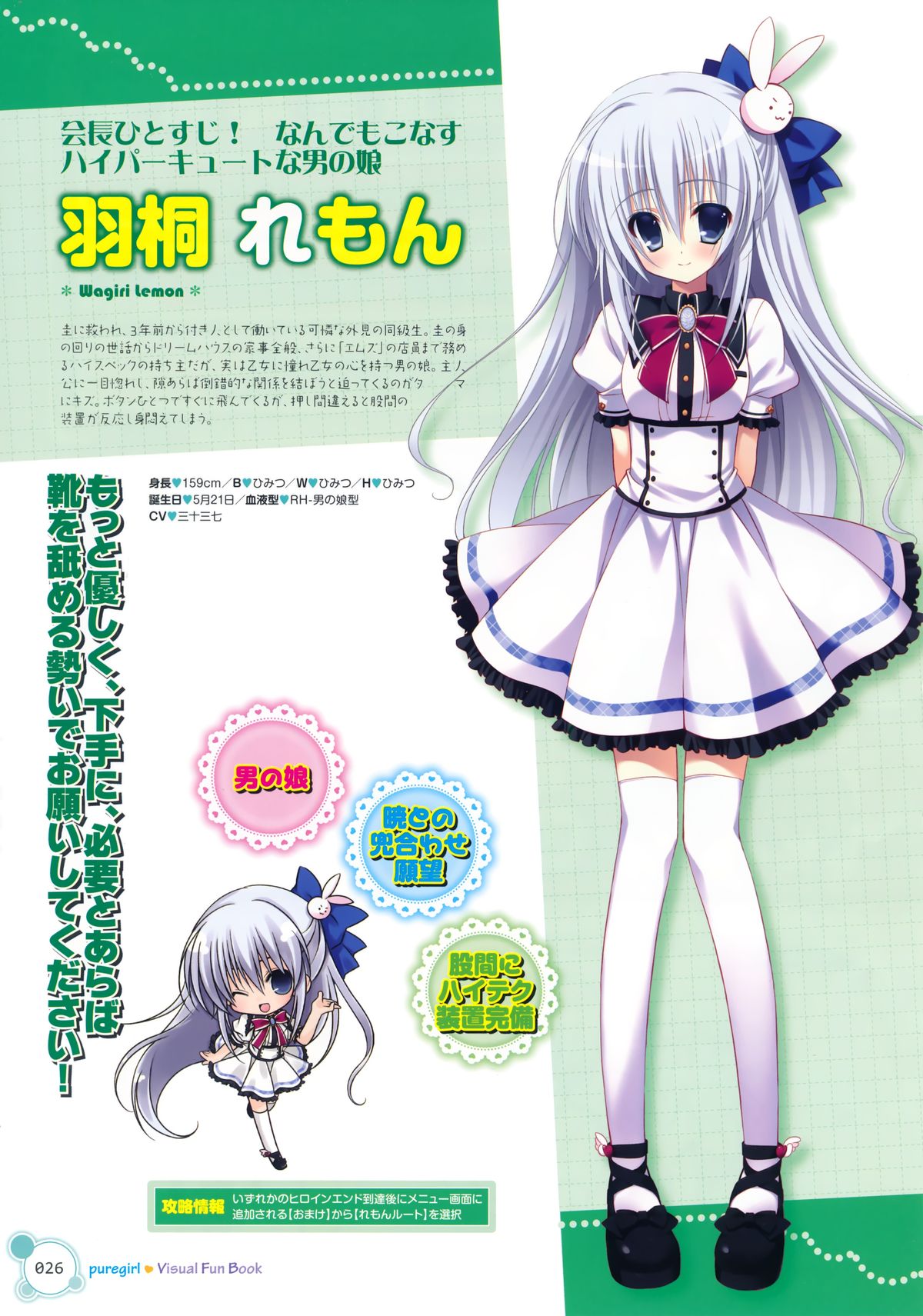 [フロントウイング] ピュアガール ビジュアルファンブック