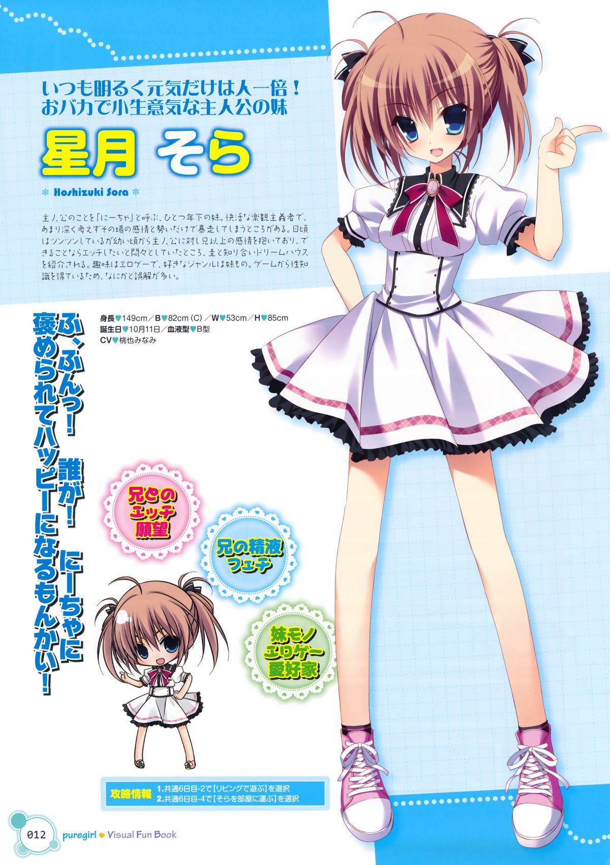 [フロントウイング] ピュアガール ビジュアルファンブック