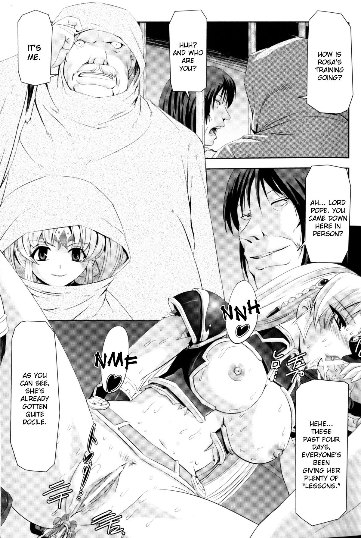 [助三郎 & 筑摩十幸] 黒薔薇の騎士 ~聖帝ローザ~ [英訳]