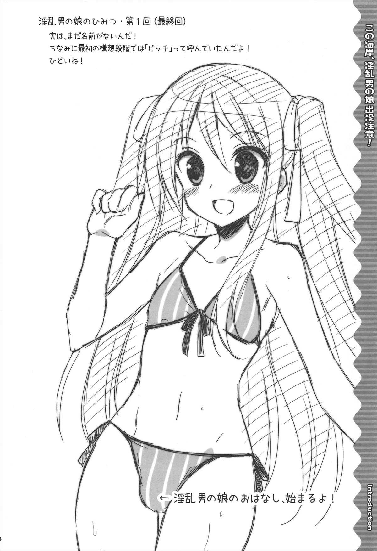 (C82) [空色まーち (成沢空)] この海岸、淫乱男の娘出没注意!