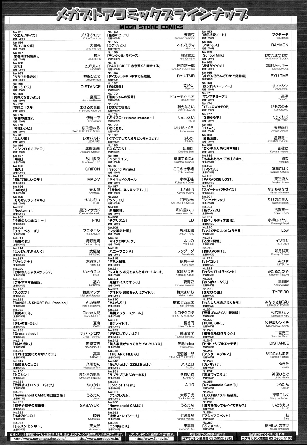 コミックメガストア 2013年6月号