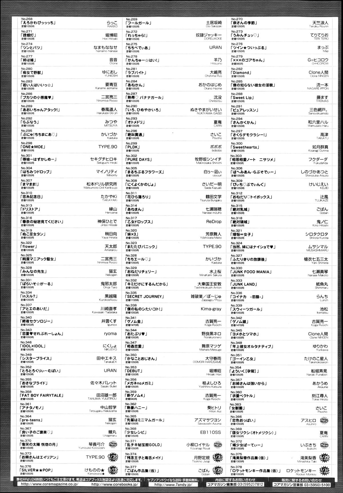 コミックメガストア 2013年6月号