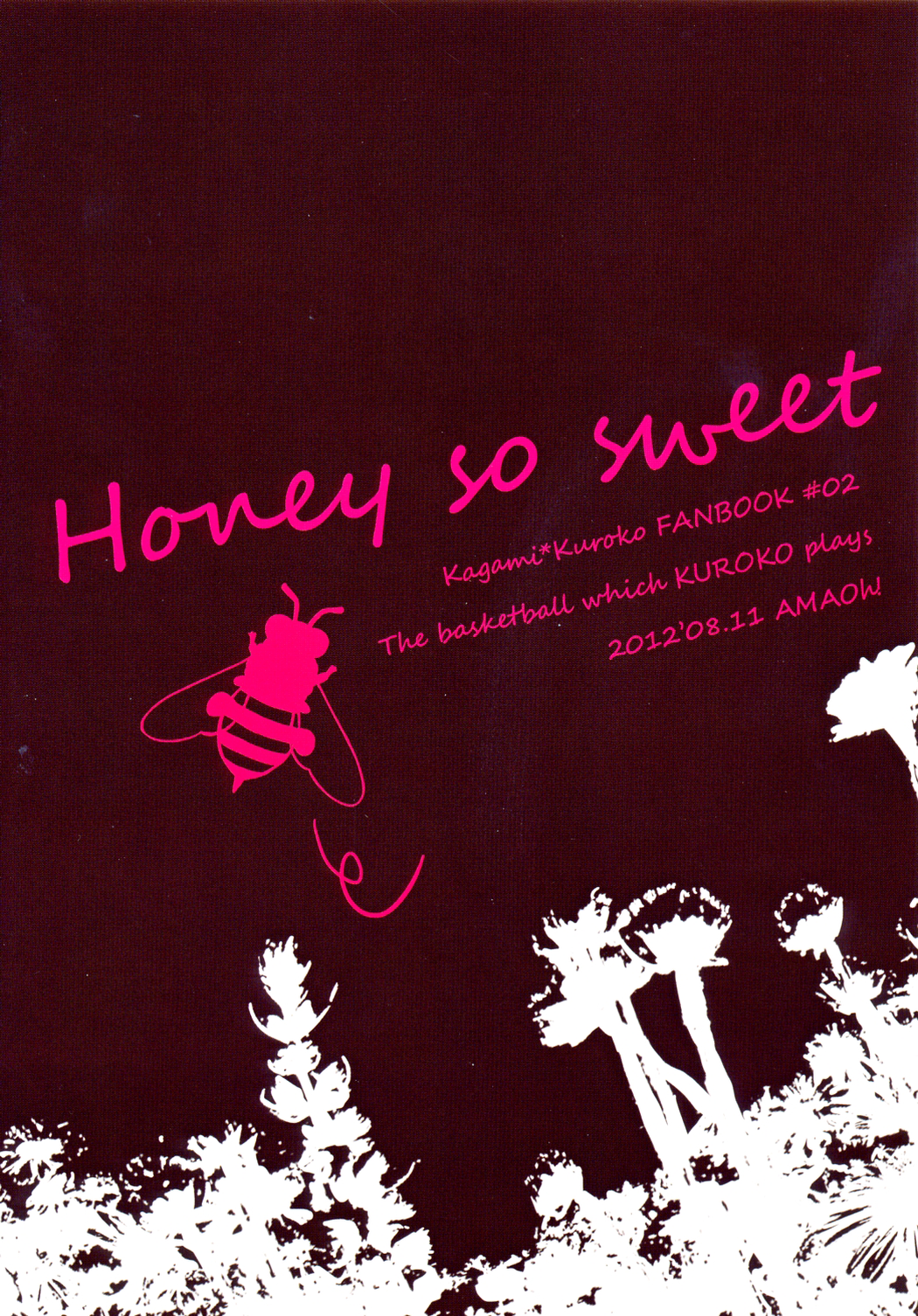 [AMAOh! (水稀たま)] Honey So Sweet (黒子のバスケ) [英訳]