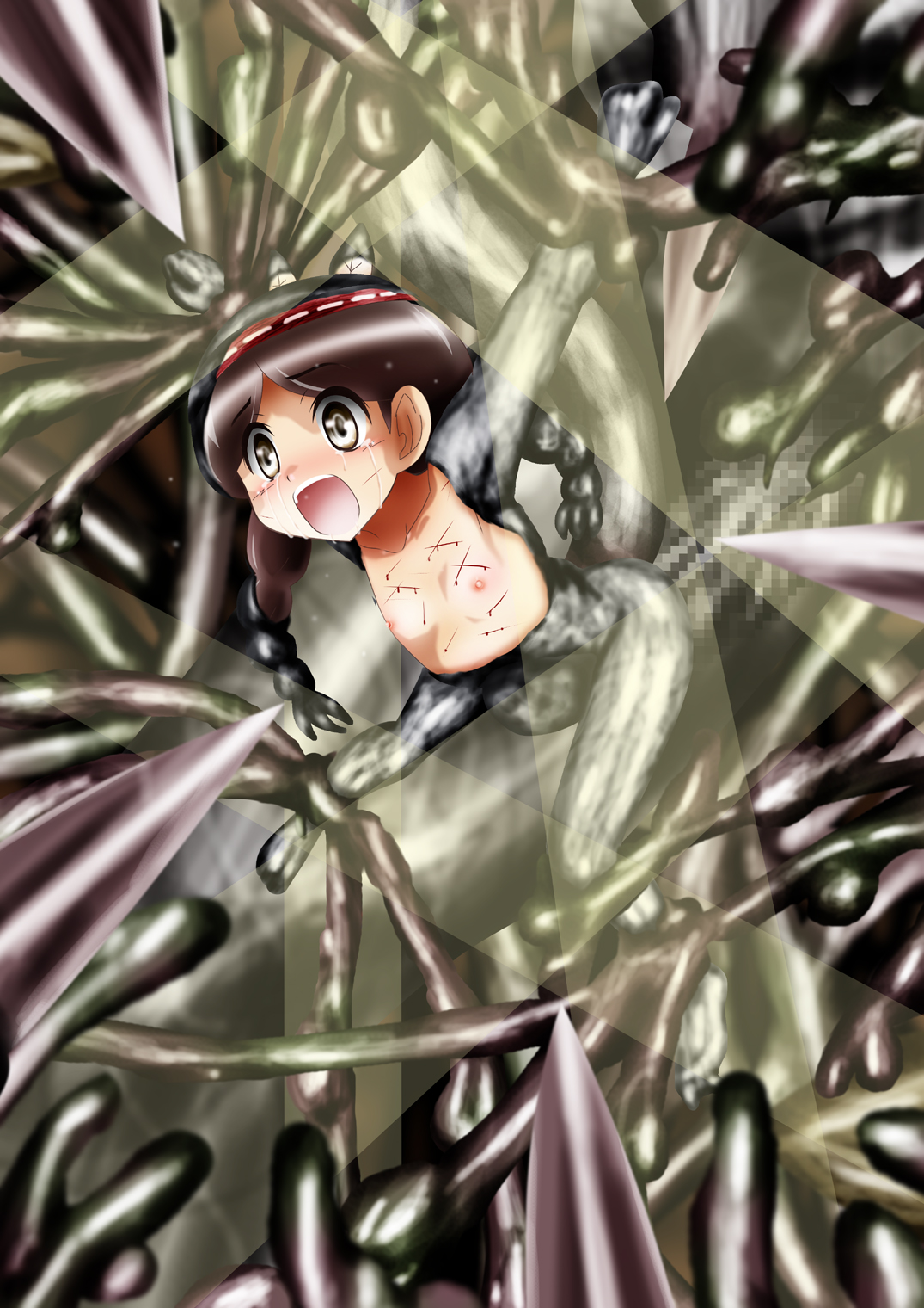 [でんで] 不思議世界-Mystery World-ののな17〜対決不死身の大淫魔ダクラス、完全石化の恐怖〜