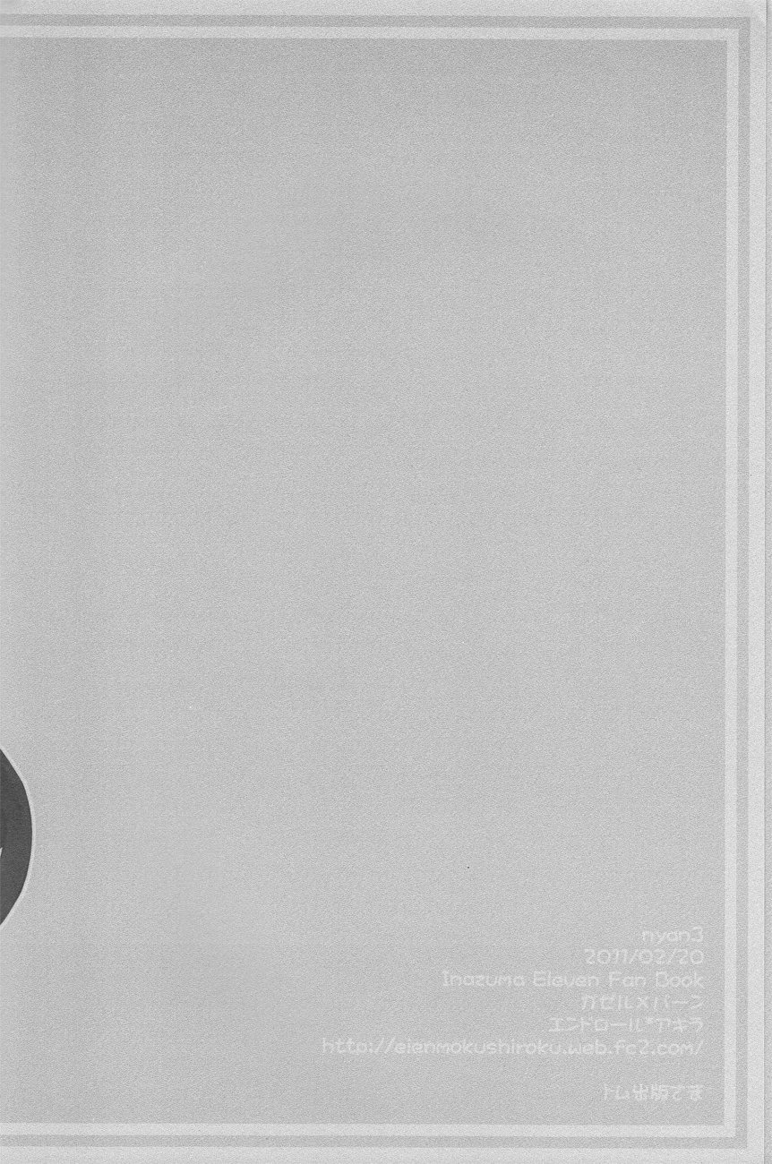 [エンドロール] にゃん×3 (イナズマイレブン)