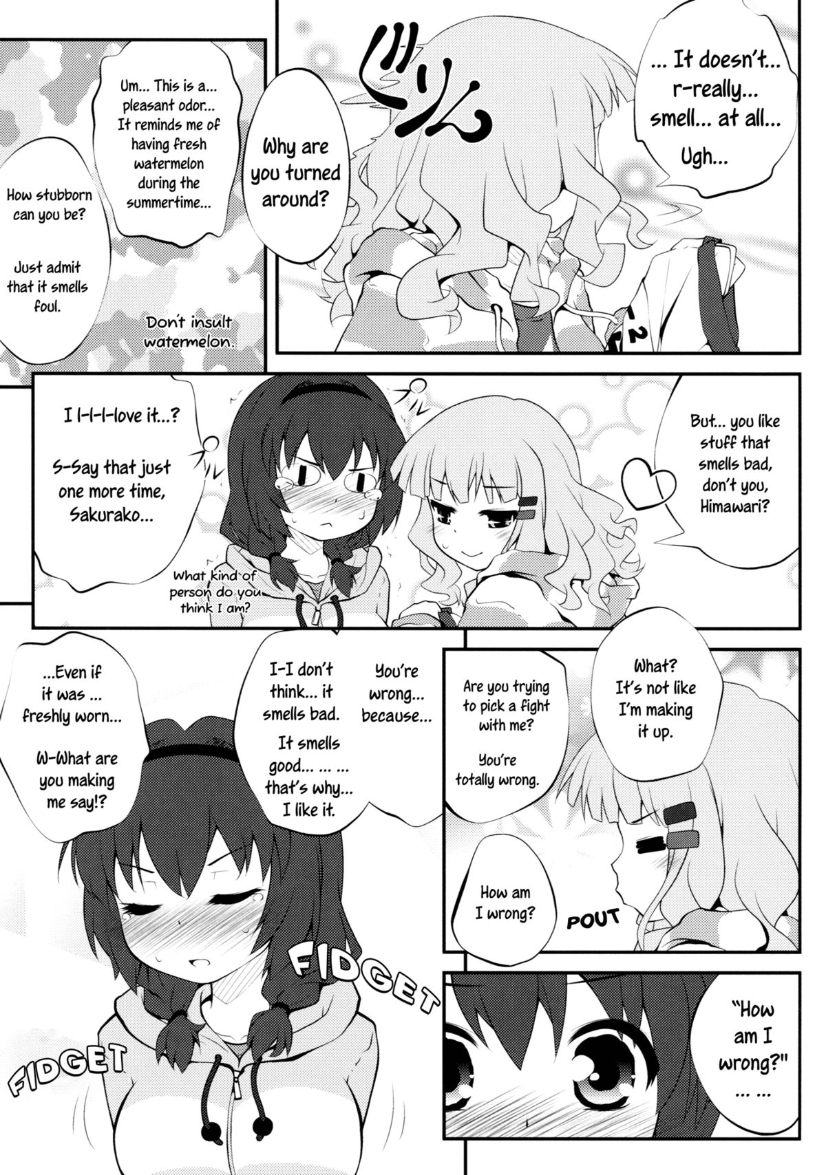 (COMIC1☆7) [ぷり桃 (ごやっち)] 秘め事フラワーズ5 (ゆるゆり) [英訳]