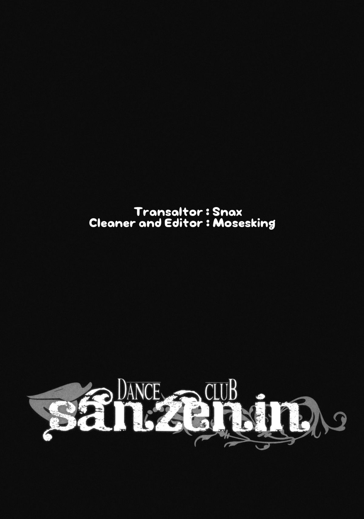 (C75) [みやんち (宮越良月)] DANCE CLUB SANZENIN (ハヤテのごとく!) [英訳]