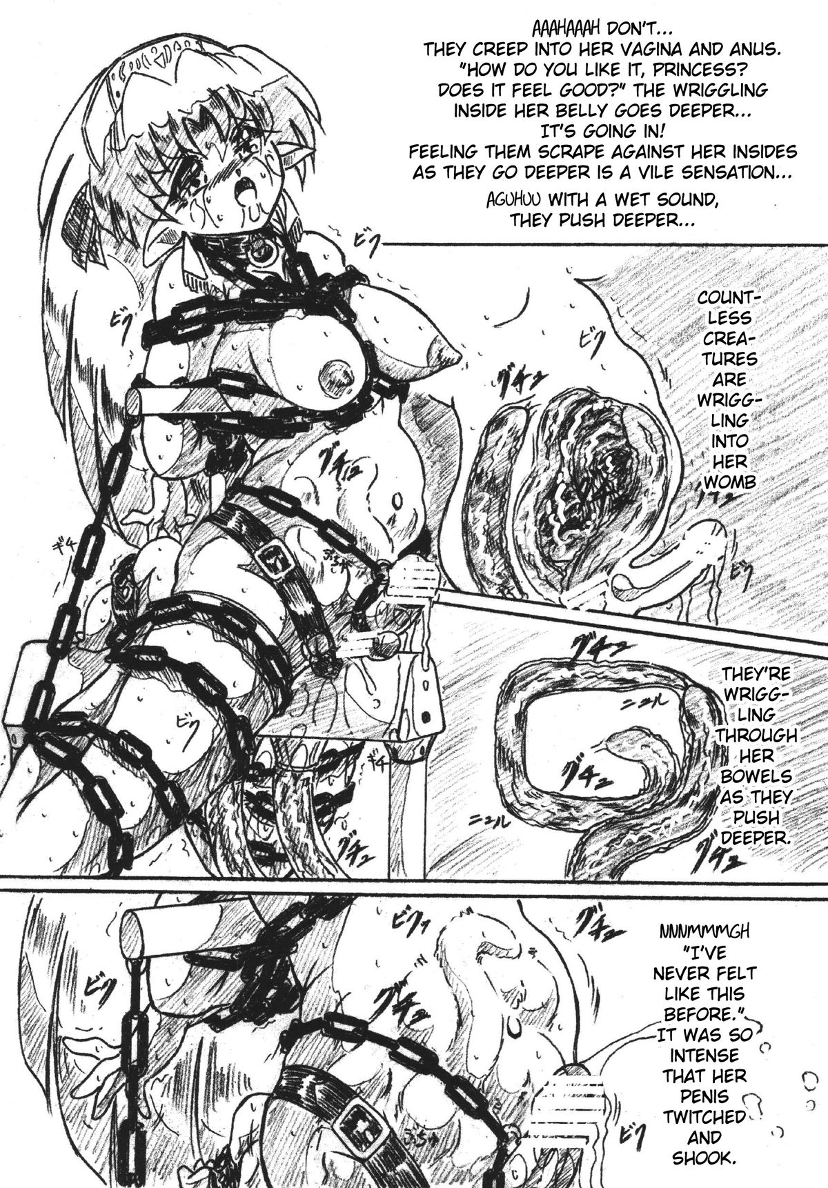(C68) [すもも堂 (すももEX)] びびあん別冊.29 姫様と拷問部屋ふたなりバージョン [英訳]