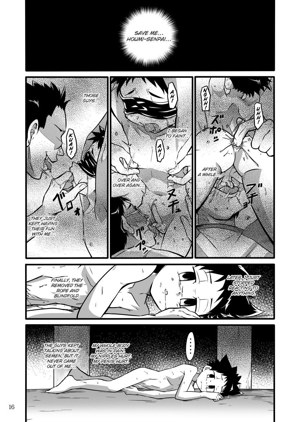 (ショタスクラッチ19) [gymno (霧也)] SCHOOLBOYS!鬼畜編 [英訳]