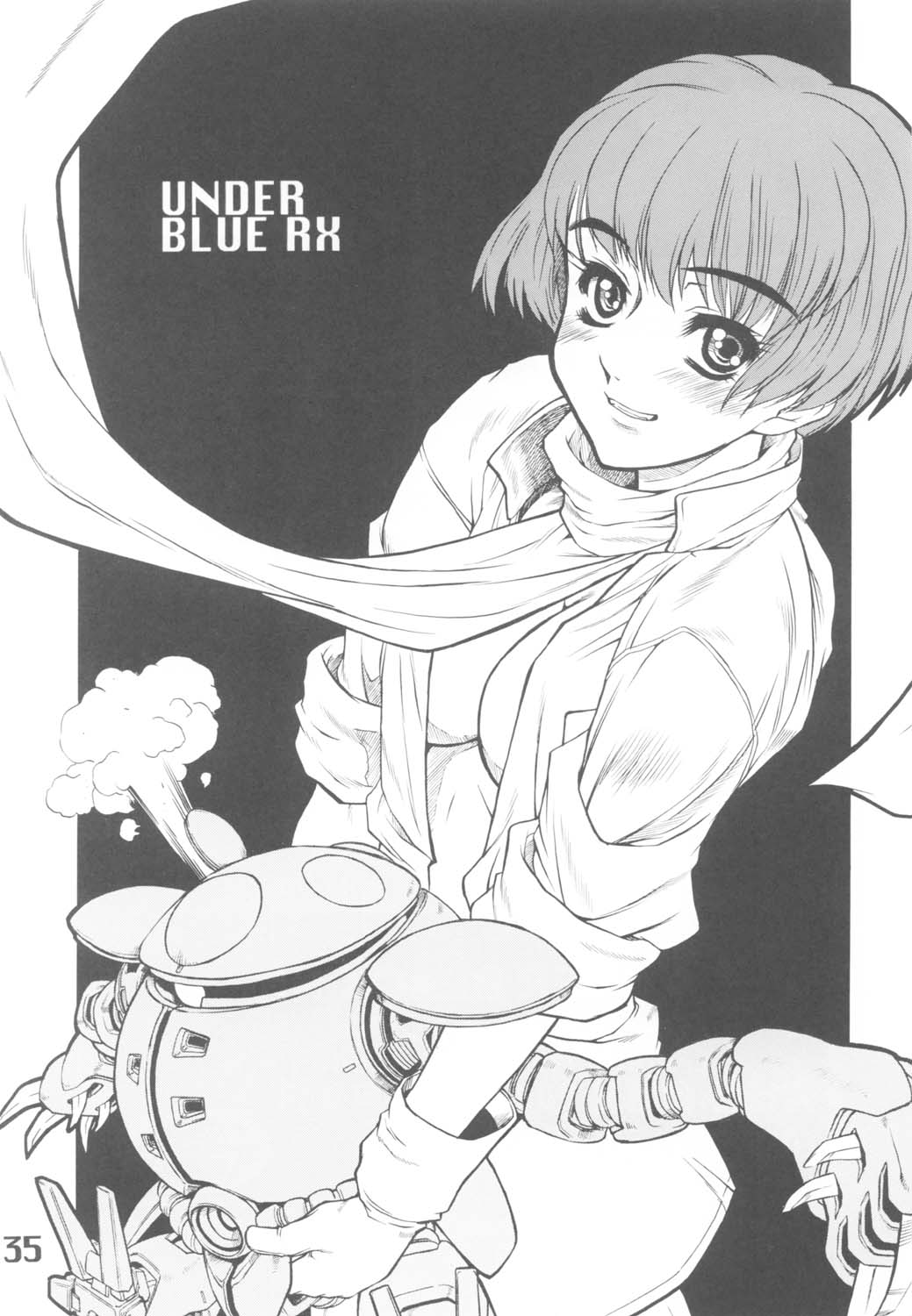 (Cレヴォ32) [AXZ (春風紅茶)] UNDER BLACK RX (∀ガンダム)