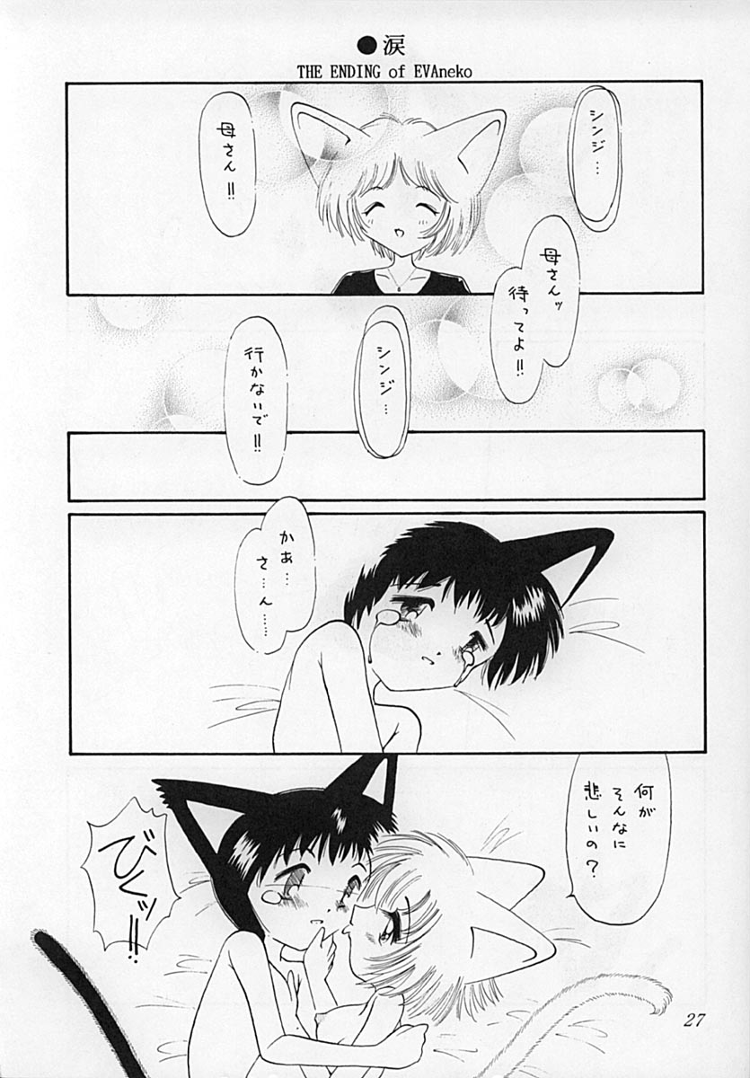 (C51) [猫耳魔術團 (まさみねこ)] えばねこ (新世紀エヴァンゲリオン)