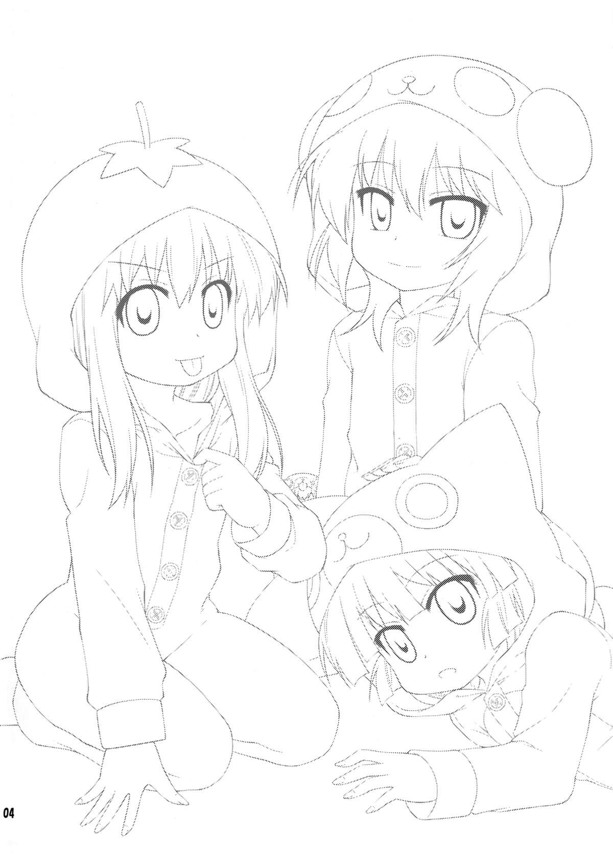(C81) [最果て空間(緋乃ひの)] パンダとトマトと黒ネコと (ゆるゆり) [英訳]