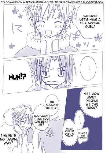 ナルト/サスケジェンダーベンドパート1英語