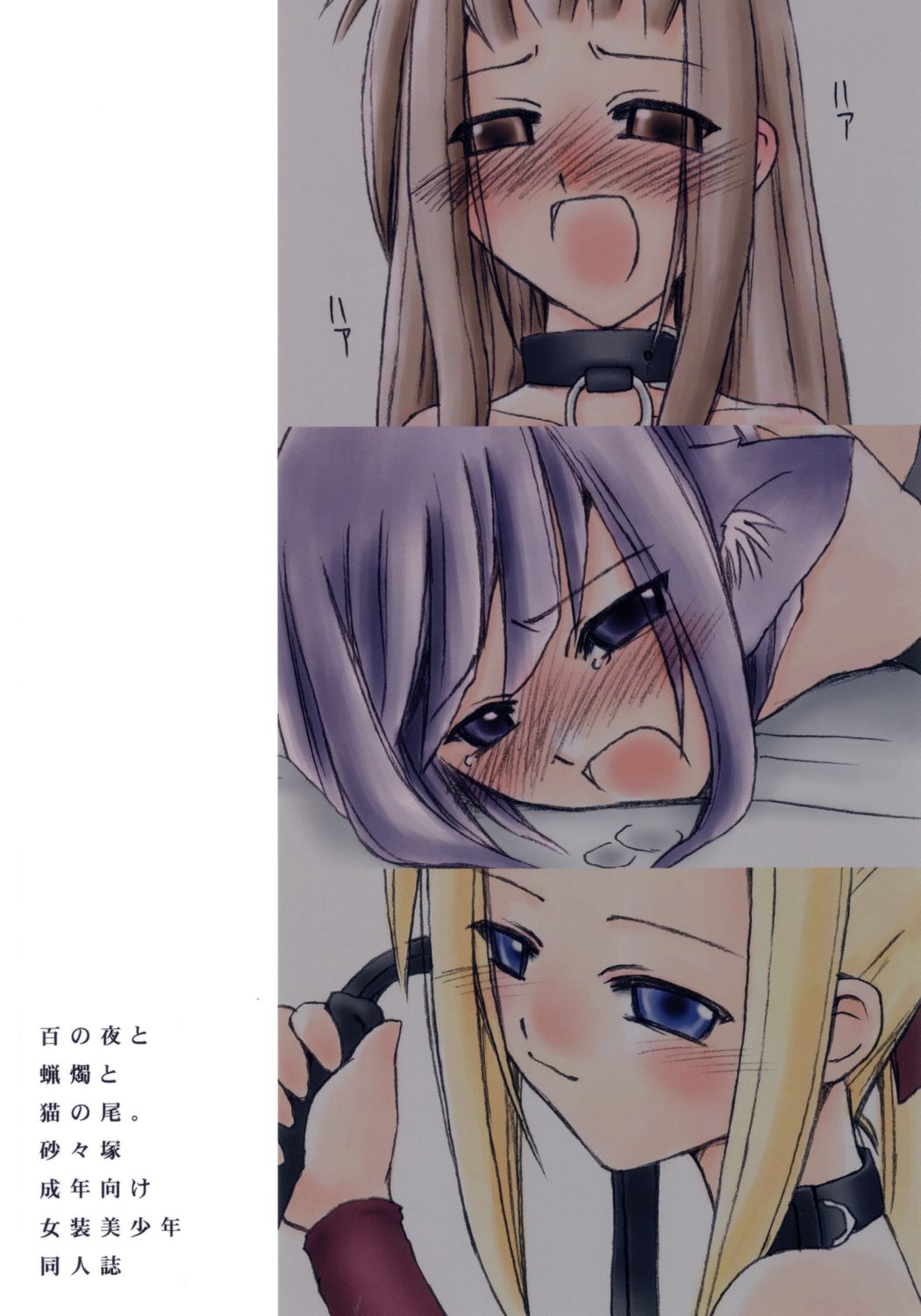 (C65) [砂々塚 (リウヰチ)] 百の夜と蝋燭と猫の尾。