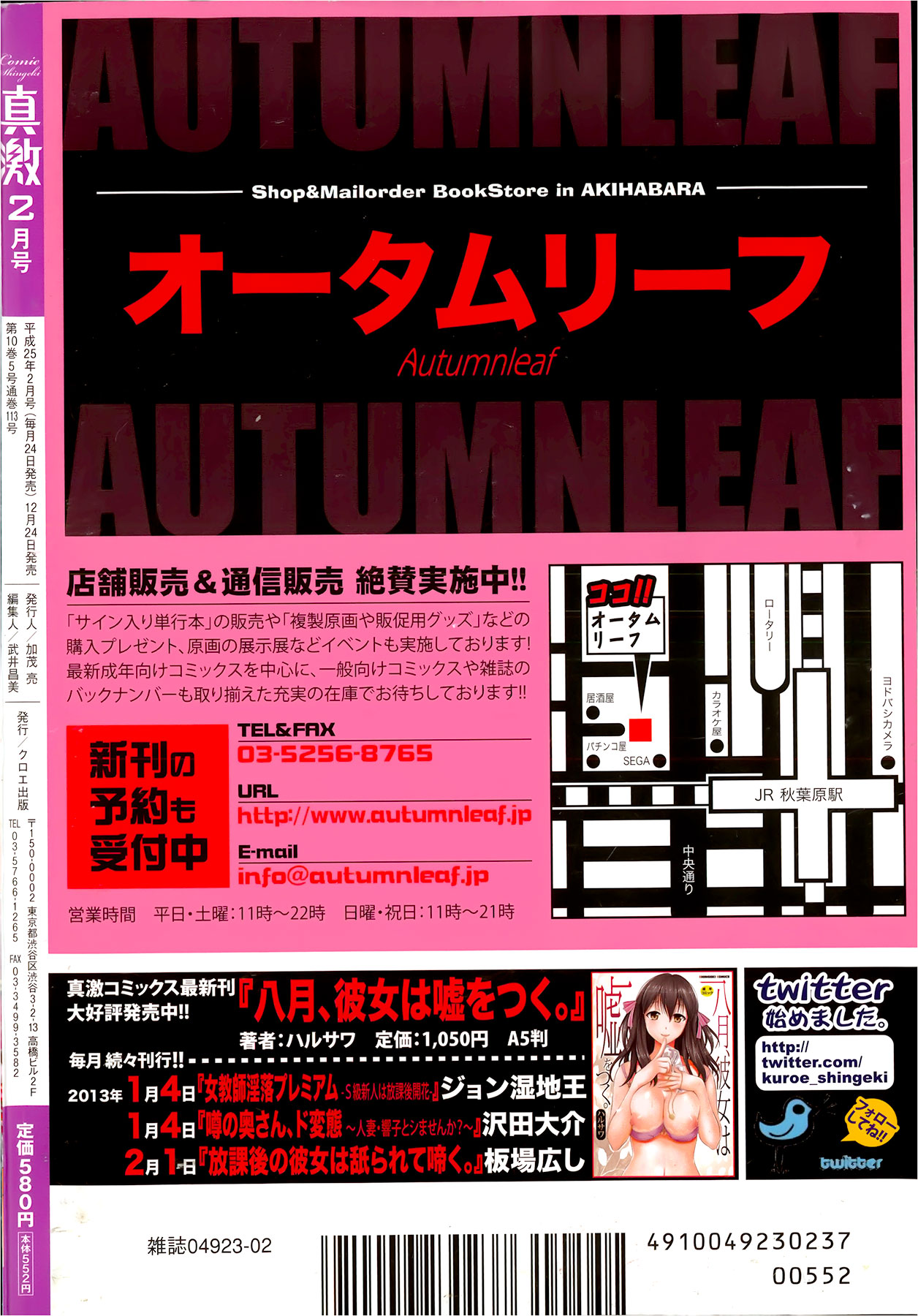 COMIC 真激 2013年2月号
