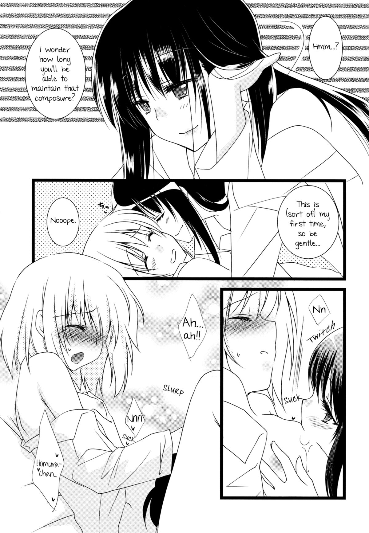 (C83) [福屋 (たまつー)] ふたりきりのよるのおはなし (魔法少女まどか☆マギカ) [英訳]