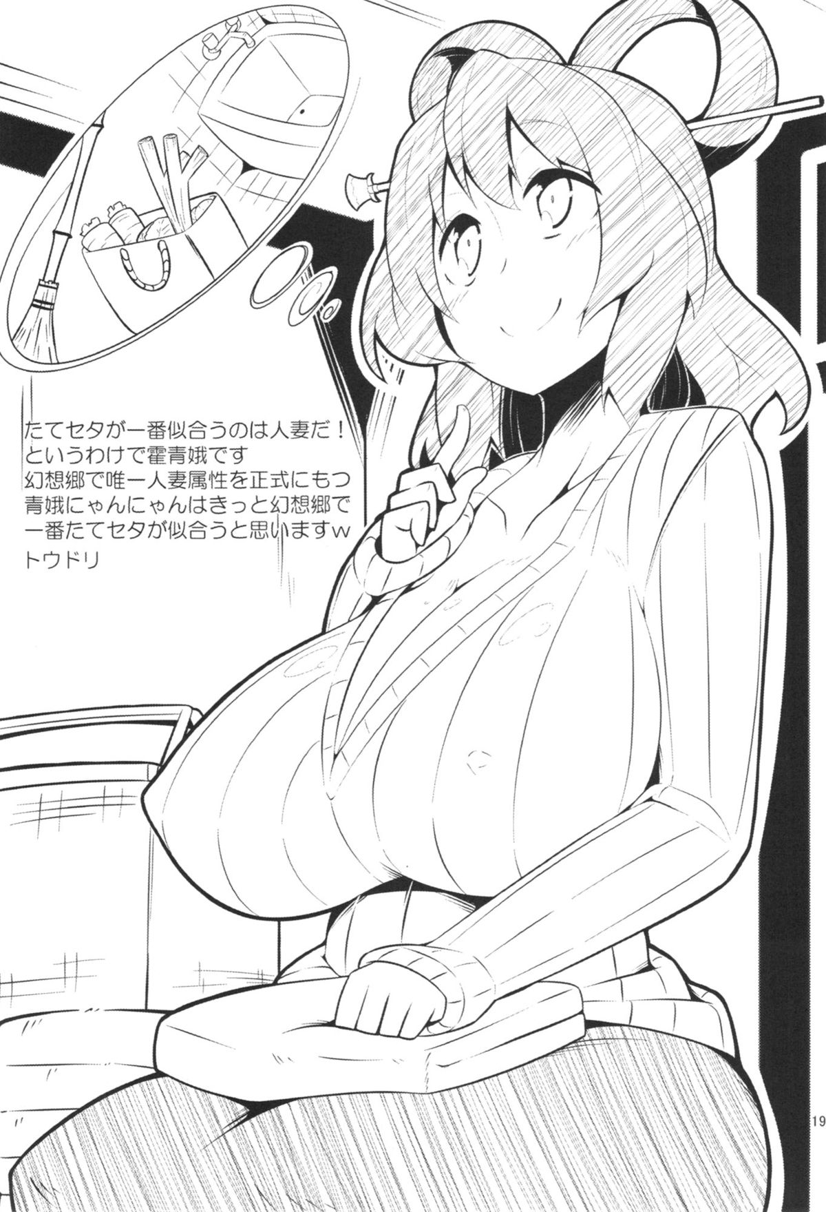 (紅楼夢8) [BlueMage (あおいまなぶ)] 東方たてセタおねえさん (東方Project)