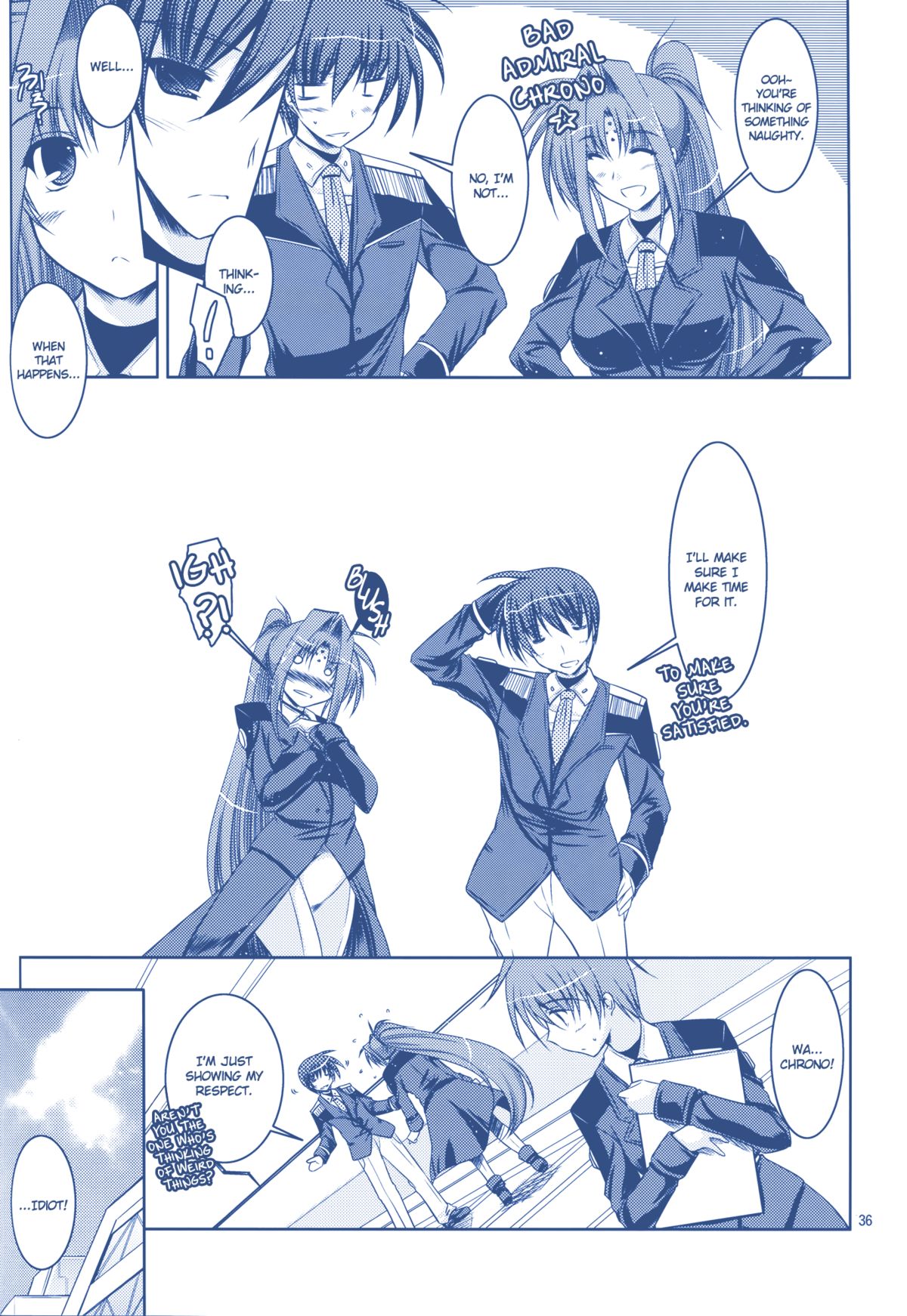 (C74) [ELHEART'S (息吹ポン)] ANOTHER FRONTIER 02 魔法少女リリカルリンディさん #03 (魔法少女リリカルなのはStrikerS) [英訳]