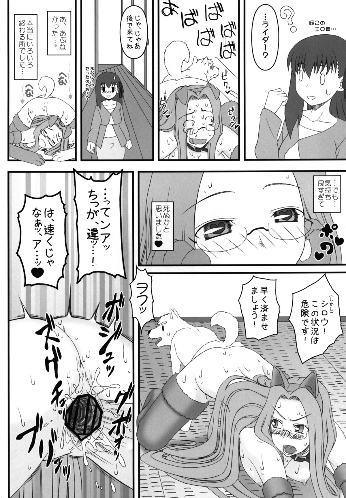 [我チ○コ書房 (孤蛮屋こばん)] ライダーさんが犬とSEXしちゃう本 (Fate/stay night) [DL版]
